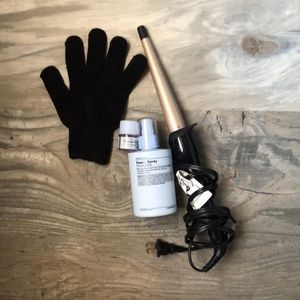 J Beverly Hills Hair Set with Curling Iron & Glove